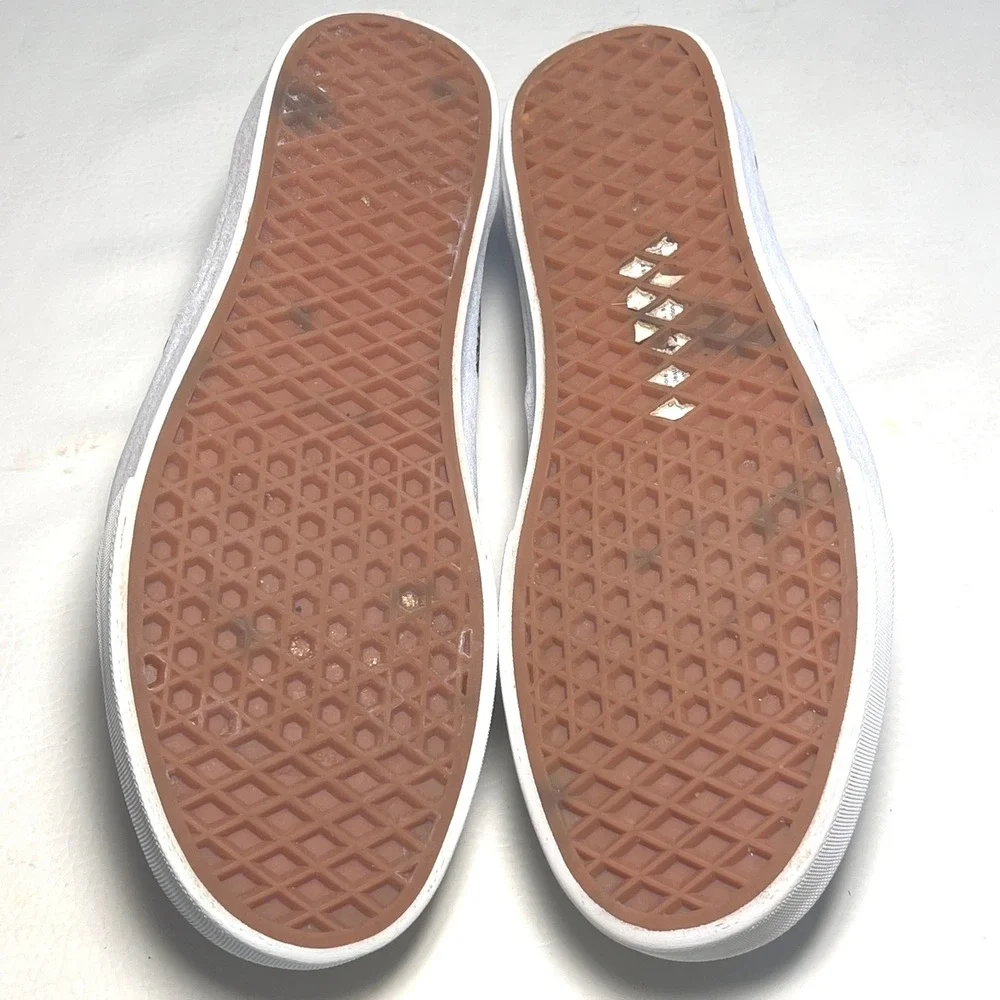 Vans Authentic Disney Cheshire Cat Women 10.5 Mens 9 Alice in Wonderland Checker